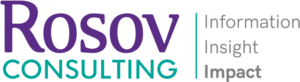 Logo: Rosov Consulting: Information - Insight - Impact